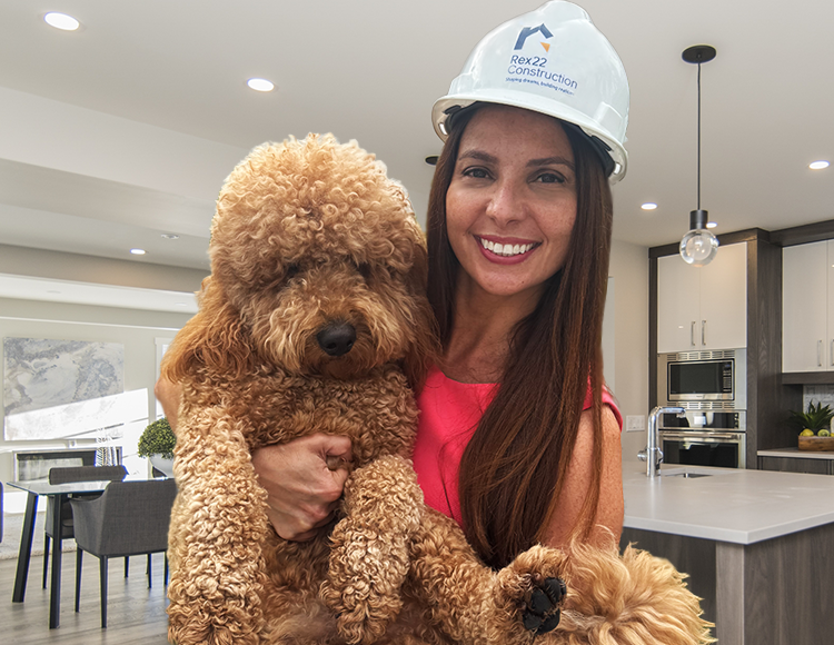 Kelly Rodrigues, founder of Rex22 Construction
